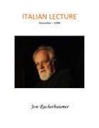 Italian Lecture by Jon Racherbaumer