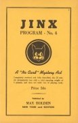Jinx Program No. 4 by Ted Annemann
