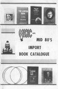 Magic Inc. Mid 80s Import Book Catalogue by Frances Marshall