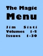 Magic Menu volumes 1-5 (Sep 1990 - Aug 1995) by Jim Sisti