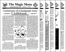 Magic Menu volume 4 (Sep 1993 - Aug 1994) by Jim Sisti