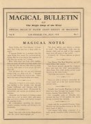 Magical Bulletin Volume 2 (July - December 1914) by Floyd Gerald Thayer