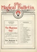 Magical Bulletin Volume 11 (November 1923 - October 1924) by Floyd Gerald Thayer