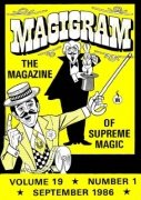 Magigram Volume 19 (Sep 1986 - Aug 1987) by Supreme-Magic-Company