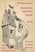 Miniature Haunted House by The Great Leon