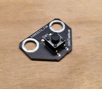 Momentary Pushbutton sub-board (15.24 mm raster) by miniTesla