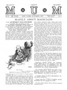 MUM Volume 7 (October 1917 - May 1918) by Charles Roltare