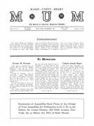 MUM Volume 15 (December 1925 - January 1927) by Charles Roltare