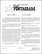 New Pentagram Magazine Volume 1 (March 1969 - February 1970)
