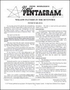 New Pentagram Magazine Volume 9 (March 1977 - February 1978) by Peter Warlock
