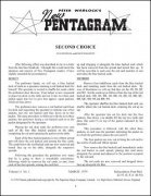 New Pentagram Magazine Volume 11 (March 1979 - February 1980) by Peter Warlock