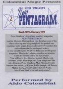New Pentagram Magazine: 10 Tricks from Volume 2 by Aldo Colombini