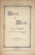 Pack a Deck (used) by H. G. Sparks