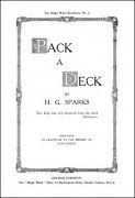 Pack a Deck by H. G. Sparks