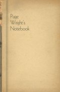 Page Wright's Notebook by T. Page Wright