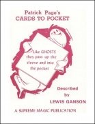 Patrick Page's Cards to Pocket (used) by Lewis Ganson