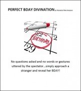 Perfect BDay Divination