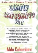 Simply Impromptu Volume 5 by Aldo Colombini