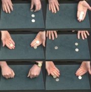 Table Coins Across by Mark Leveridge