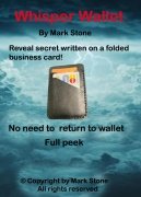 Whisper Wallet by Mark Stone