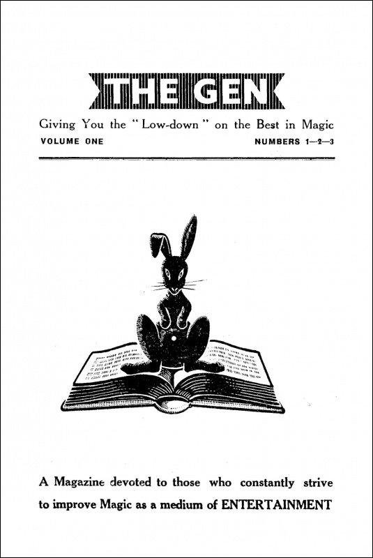 The Gen Volume 1 (1945) by Harry Stanley & Lewis Ganson : Lybrary.com
