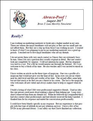 Abraca-Poof August 2017 by Brian T. Lees