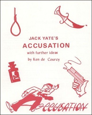 Accusation (used) by Jack Yates & Ken de Courcy