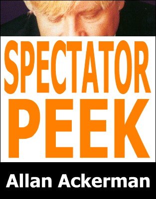 Spectator Peek by Allan Ackerman