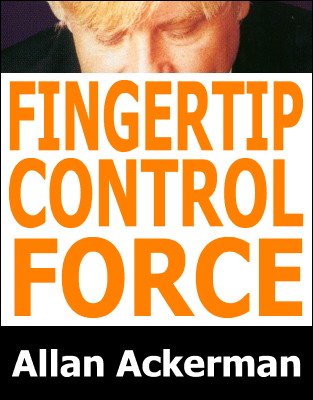 Fingertip Control Force by Allan Ackerman