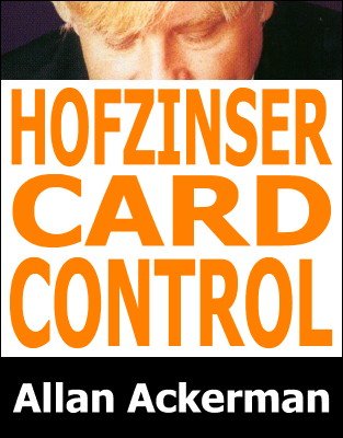 Hofzinser Card Control by Allan Ackerman