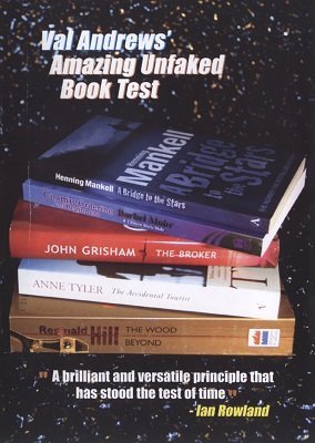 Amazing Unfaked Book Test by Val Andrews