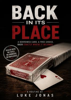 Back in Its Place by Luke Jonas