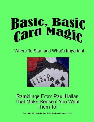 Basic, Basic Card Magic by Paul Hallas