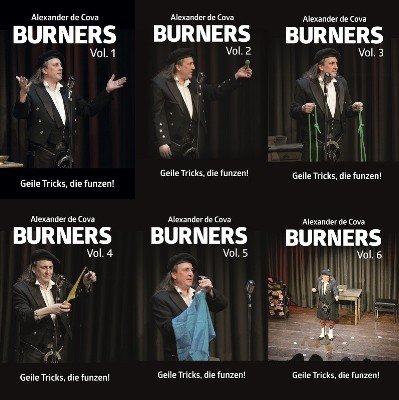 Burners: alle 6 Bände by Alexander de Cova