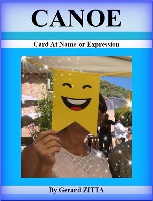 CANOE: Card at Any Name or Expression by Gerard Zitta