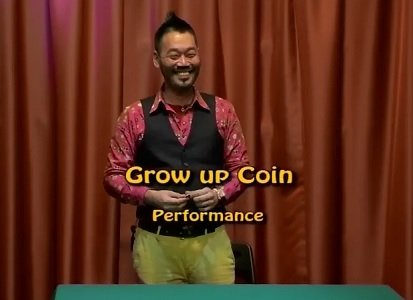 Grow Up Coin by Akira Fuji