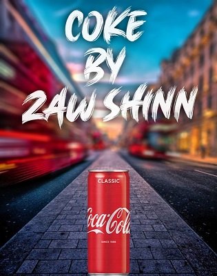 Coke by Zaw Shinn