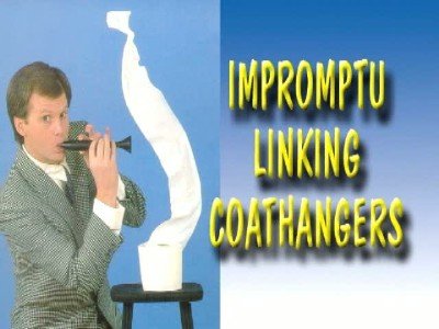 Impromptu Linking Coat Hangers by Mike Caveney