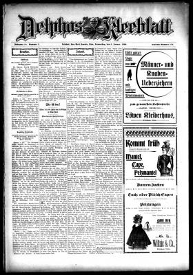 Delphos Kleeblatt (1899) by Carl A. Jettinger