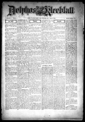 Delphos Kleeblatt (1904) by Carl A. Jettinger