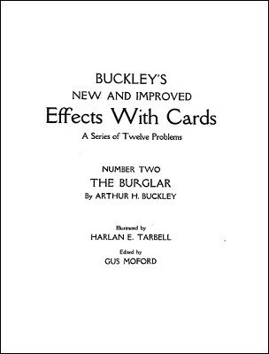 Effects with Cards 2 by Arthur Buckley