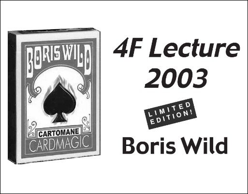 FFFF Lecture 2003 by Boris Wild