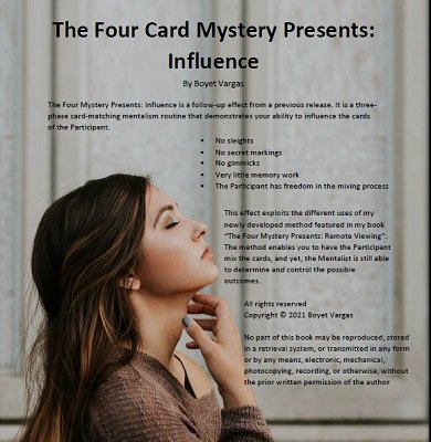 The Four Card Mystery Presents: Influence by Boyet Vargas