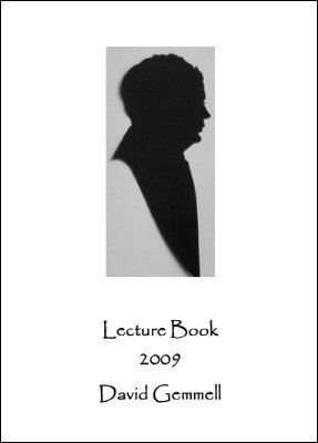 Lecture Book 2009 by David Gemmell