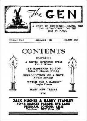 The Gen Volume 2 (1946) by Harry Stanley & Lewis Ganson