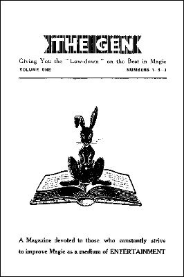 The Gen Volume 1 (1945) by Harry Stanley & Lewis Ganson