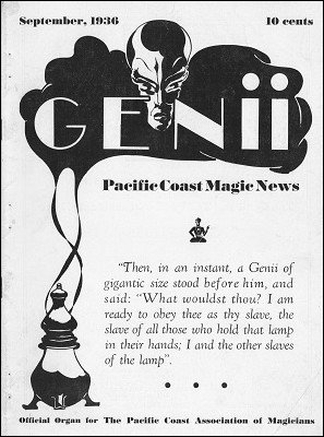 Genii Volume 01 (Sep 1936 - Aug 1937) by William W. Larsen