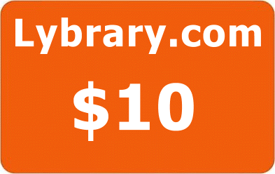 Gift Card $10 by Lybrary.com