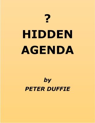 Product image of Hidden Agenda by Peter Duffie