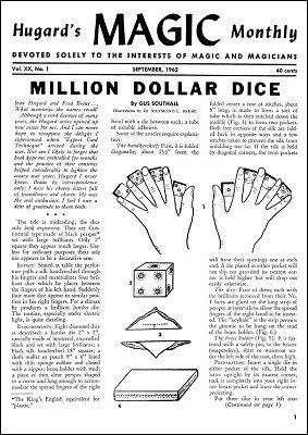 Hugard's Magic Monthly Volume 20 (Sep 1962 - Aug 1963) by Blanca López